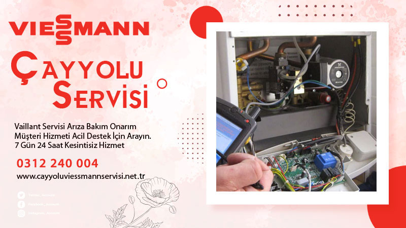 Çayyolu Viessmann Servisi   Kombi Klima  Şofben